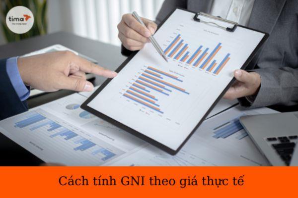 Cách tính GNI theo giá thực tế